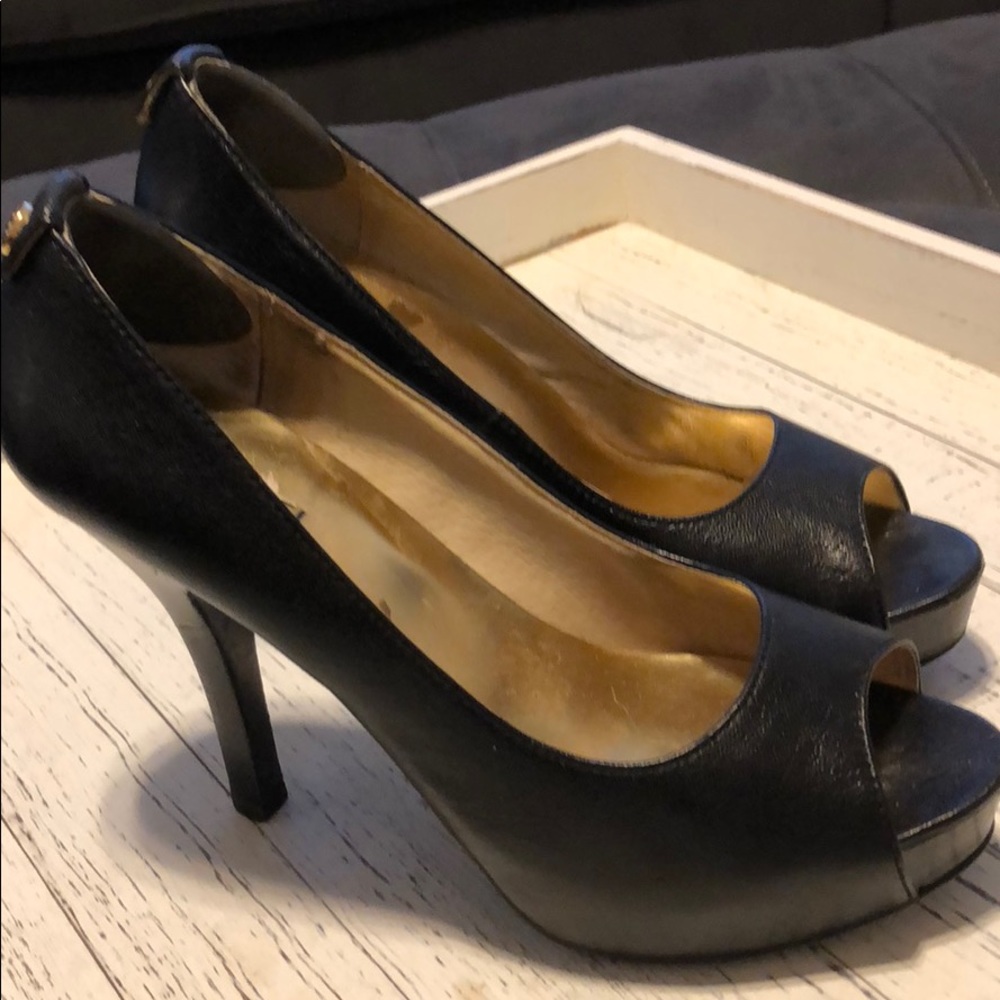 Black high heel Michael Kors heels